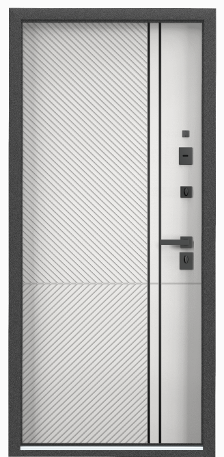 ULTIMATUM PRO PP, Панель MDF с ПВХ покрытием, UT-F7B, ПВХ Бьянко в Владимире