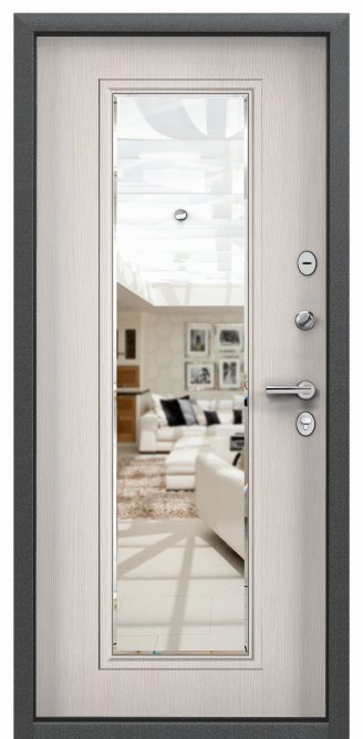 DELTA PRO MP, Панель MDF с ПВХ покрытием, СК6-СМ, Лиственница белая (арт. ПВХ Лиственница белая) в Владимире